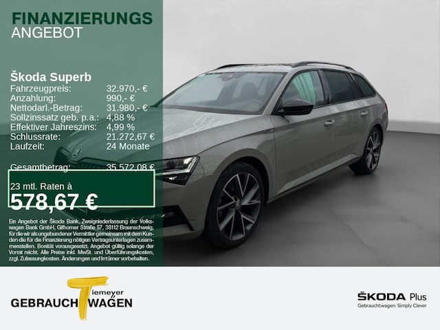 Skoda Superb 1.5 TSI Combi Sportline