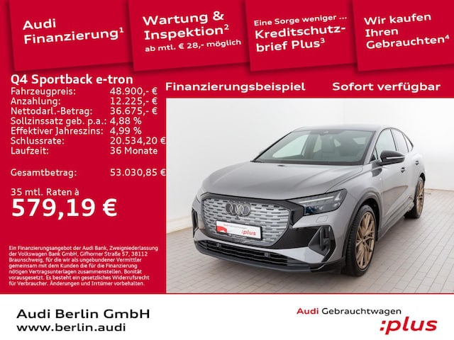 Audi Q4 e-tron 50 Quattro Sportback