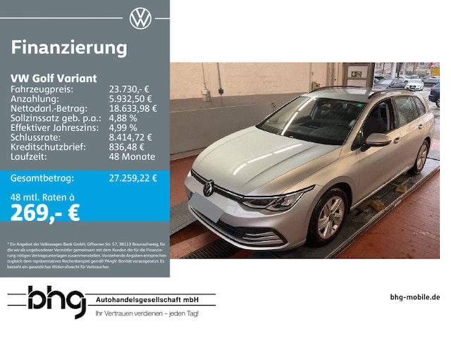 Volkswagen Golf 1.5 eTSI Variant