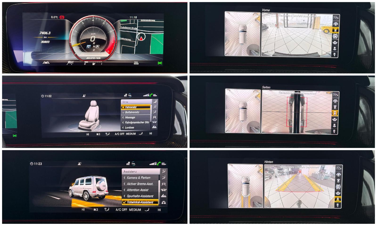 Mercedes-Benz AMG G Magno-Weiß/22"/FOND-TV/360°/S-DACH/AHK