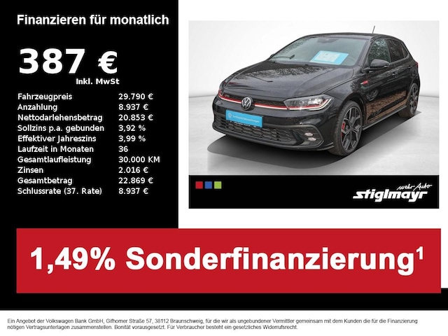Volkswagen Polo 2.0 TSI DSG GTI IQ.Drive