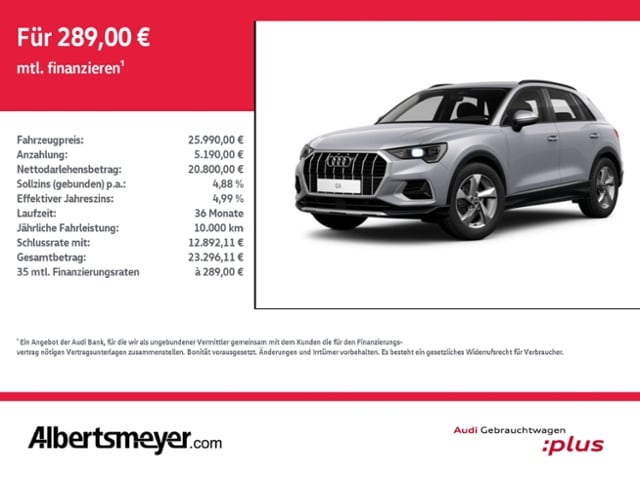 Audi Q3 35 TDI S-Tronic