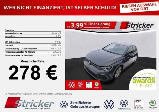 Volkswagen Golf 2.0 TSI DSG IQ.Drive Style