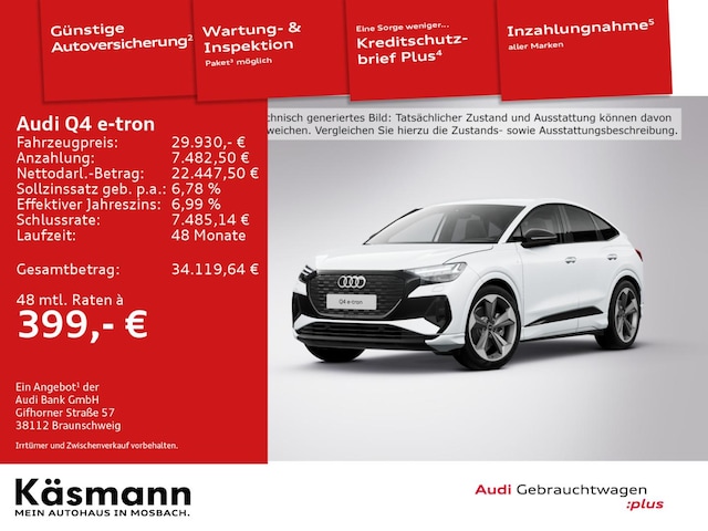 Audi Q4 e-tron 40 Sportback