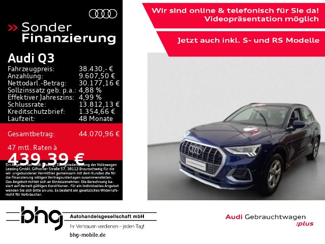Audi Q3 35 TFSI S-Tronic