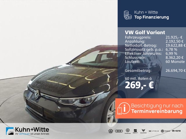 Volkswagen Golf 1.0 TSI Golf VIII Life Variant