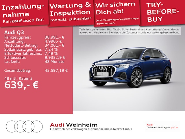 Audi Q3 40 TDI Quattro S-Line S-Tronic