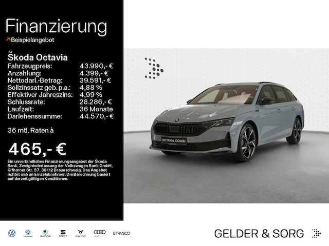 Skoda Octavia 2.0 TDI Combi Sportline