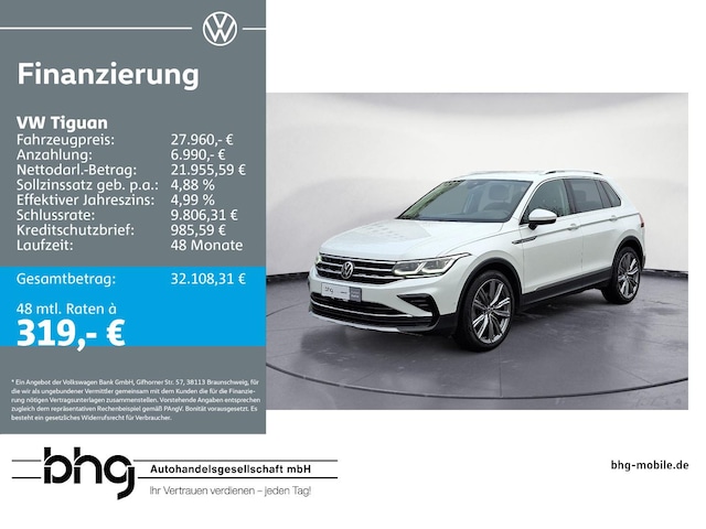 Volkswagen Tiguan 1.5 TSI DSG Elegance Elegance