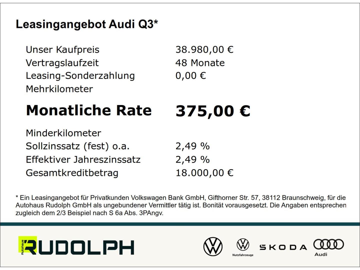 Audi Q3 35 TFSI S-Tronic