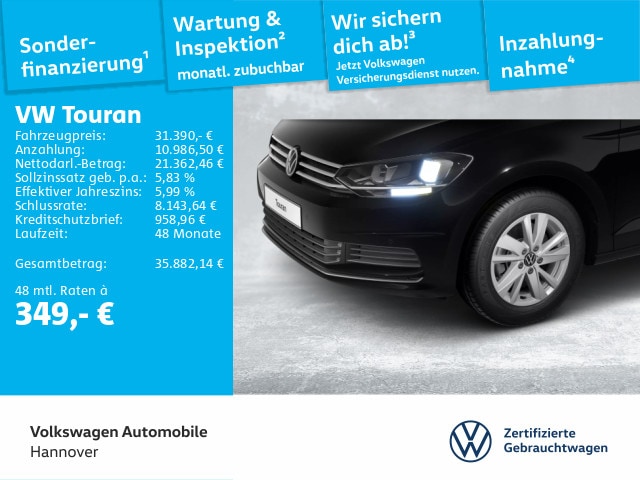 Volkswagen Touran 1.5 TSI Comfortline