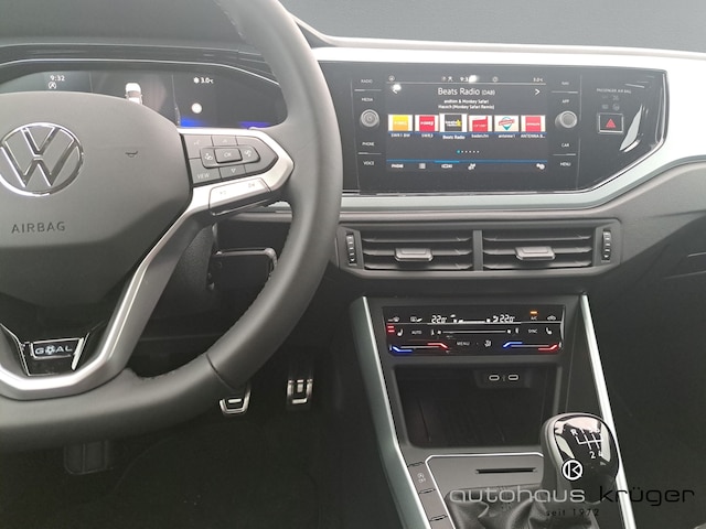 Volkswagen Polo 1,0 TSI GOAL 5-Gang Digitales Cockpit LED Klimaautom.