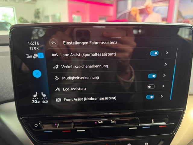 Volkswagen ID.4 mit Infotainment-Paket