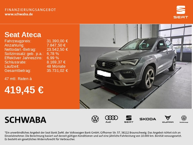 Seat Ateca 1.5 TSI DSG FR-lijn