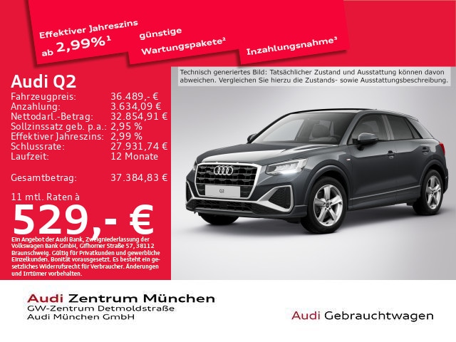 Audi Q2 40 TFSI Quattro S-Line S-Tronic