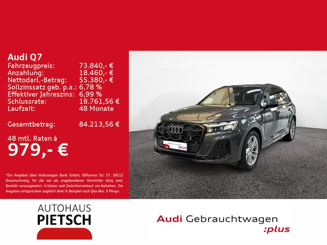 Audi Q7 50 TDI Quattro S-Line