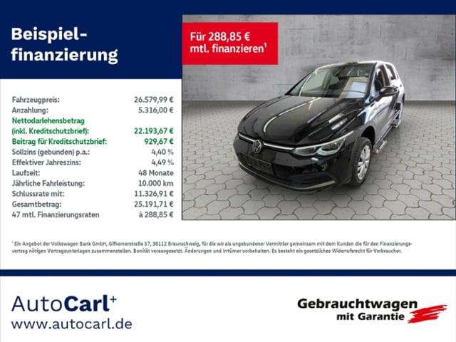 Volkswagen Golf 2.0 TDI DSG Golf VIII