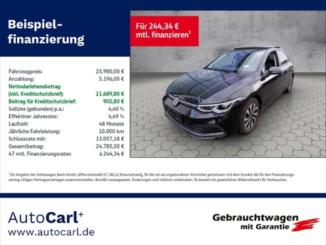 Volkswagen Golf 2.0 TDI DSG Golf VIII