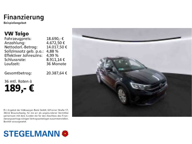 Volkswagen Taigo 1.0 TSI