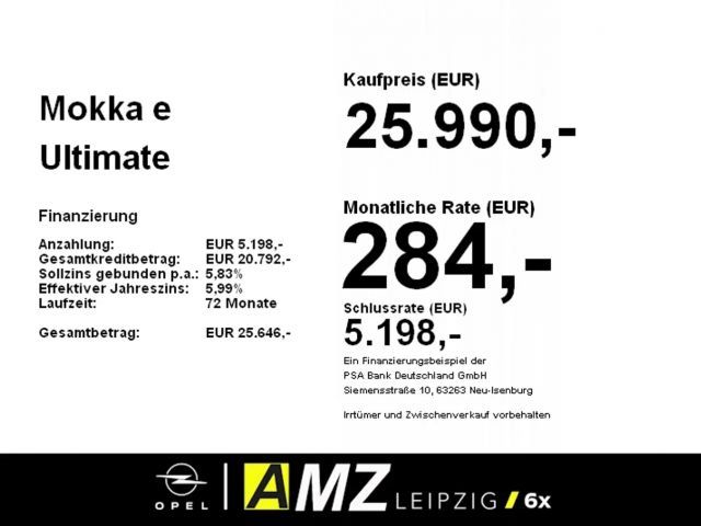 Opel Mokka Mokka-e Ultimate