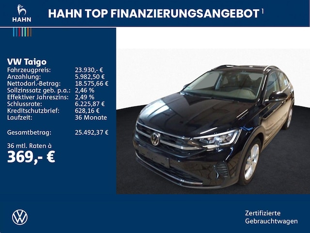 Volkswagen Taigo 1.0 TSI Life