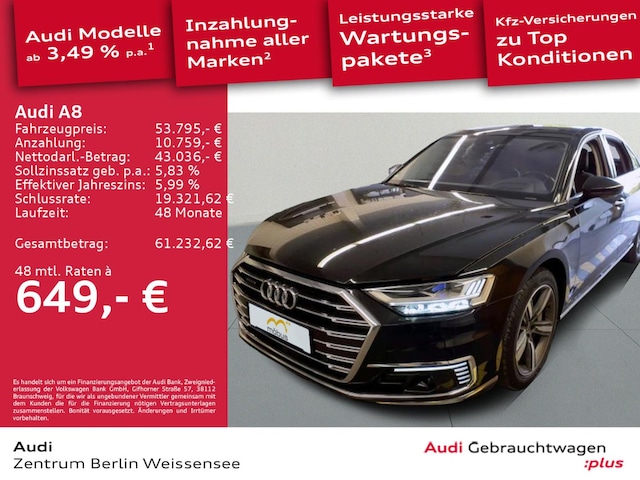 Audi A8 60 TFSI Hybride Quattro