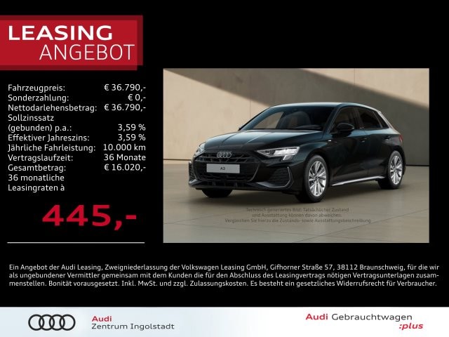 Audi A3 35 TDI S-Line S-Tronic Sportback