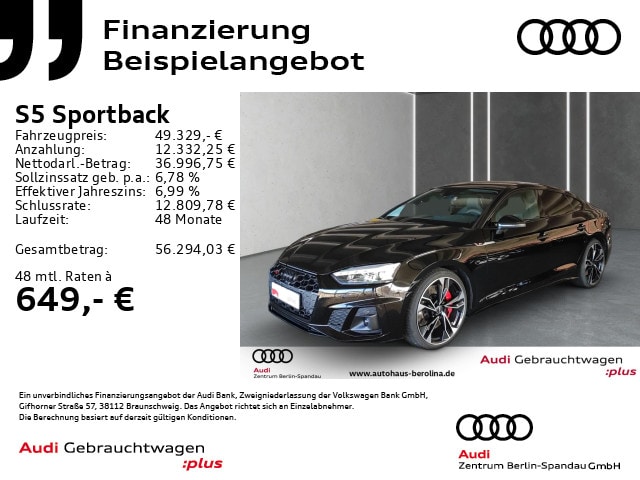 Audi S5 Quattro Sportback