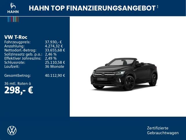 Volkswagen T-Roc Cabriolet DSG R-Line