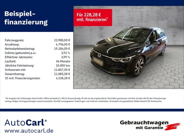 Volkswagen Golf 2.0 TDI DSG Golf VIII Variant