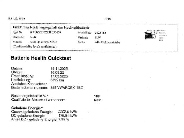 Audi Q4 e-tron Q4 45 e-tron Advanced AHK/EPH plus/uvm.