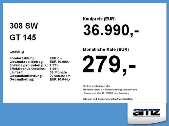 Peugeot 308 GT-Line SW