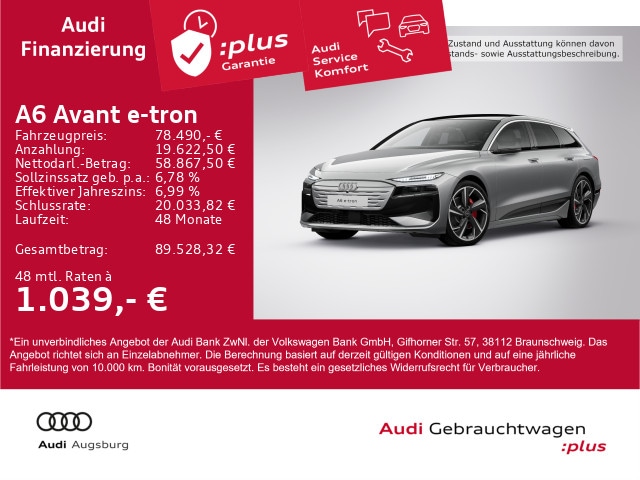 Audi A6 e-tron Avant Performance
