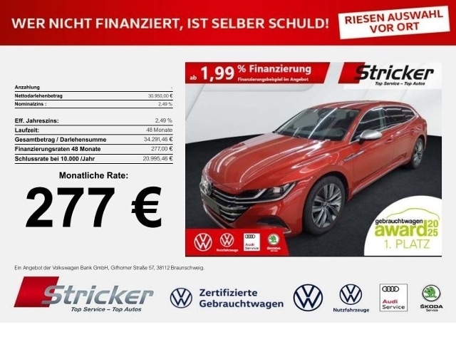 Volkswagen Arteon Shooting Brake 2.0 TDI DSG