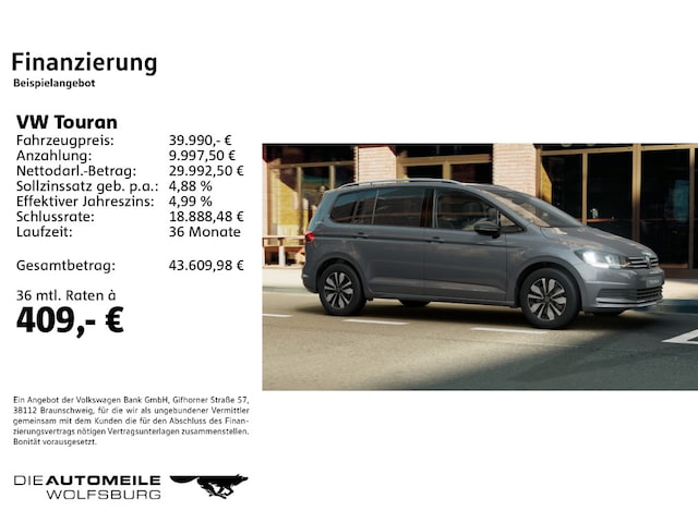 Volkswagen Touran 1.5 TSI DSG