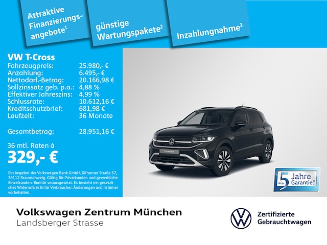 Volkswagen T-Cross 1.5 TSI DSG IQ.Drive