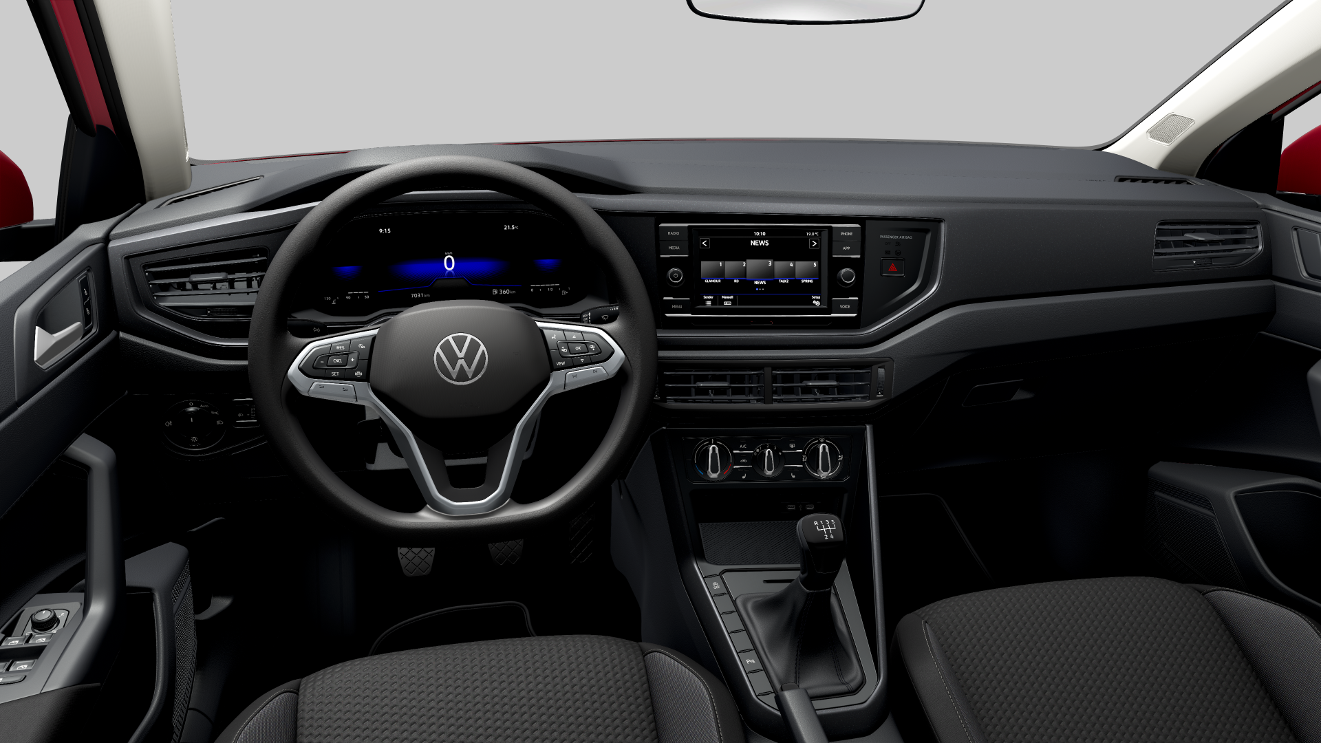 Volkswagen Polo AppConnect SHZ Einparkhilfe v+h GRA LaneAss LED