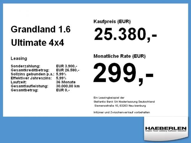 Opel Grandland X Ultimate