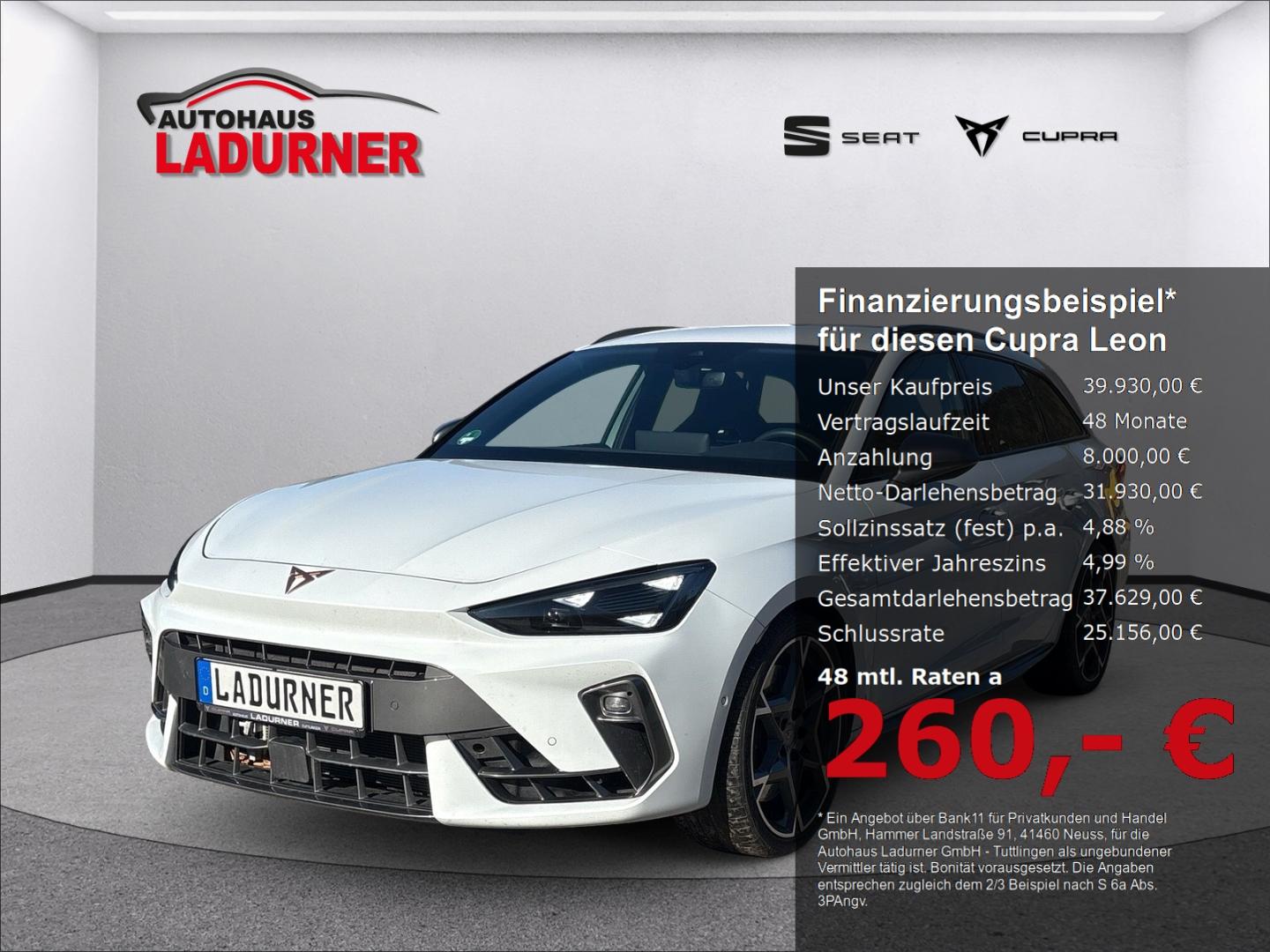 Cupra Leon 2.0 TSI Sportstourer VZ