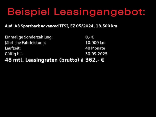 Audi A3 35 TFSI Sportback
