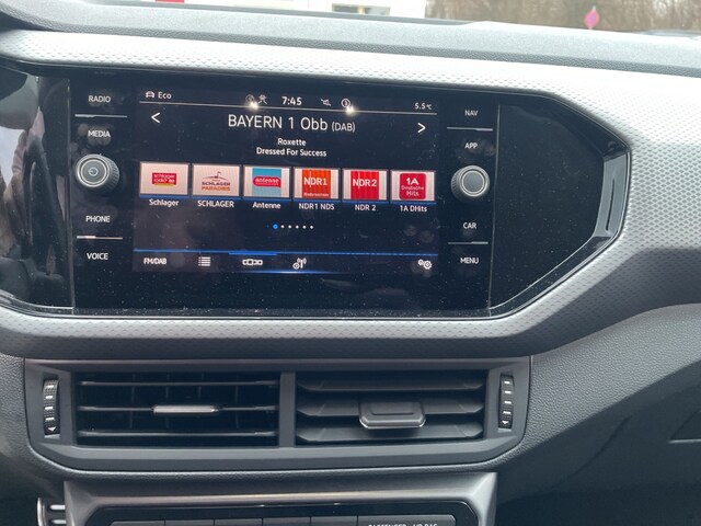 Volkswagen T-Cross 1.0 TSI Active Navi Klimaautom Ambiente Beleuchtung PDC Berganfahrass. Müdigkeitserkennung