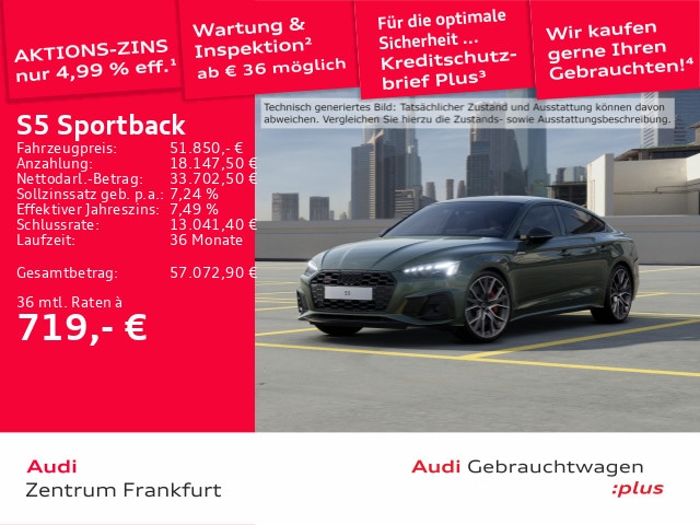 Audi S5 Quattro Sportback