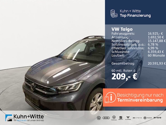Volkswagen Taigo 1.0 TSI Life