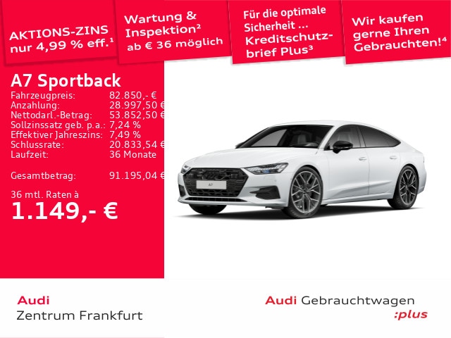 Audi A7 50 TDI Quattro Sportback
