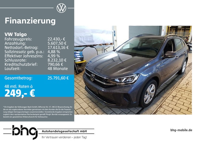 Volkswagen Taigo 1.0 TSI Life