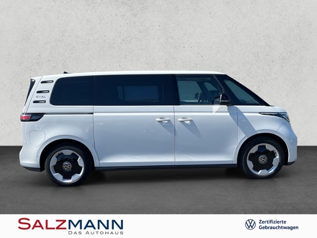 Volkswagen ID.Buzz langer Radstand Motor: 210 kW (286 PS) 86 kWh Getriebe: 1-Gang-Automatikgetriebe Radsta ALU