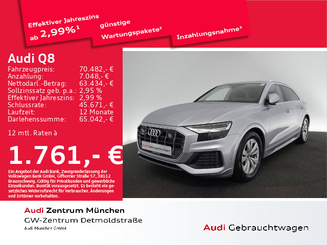 Audi Q8 50 TDI Quattro Sportback