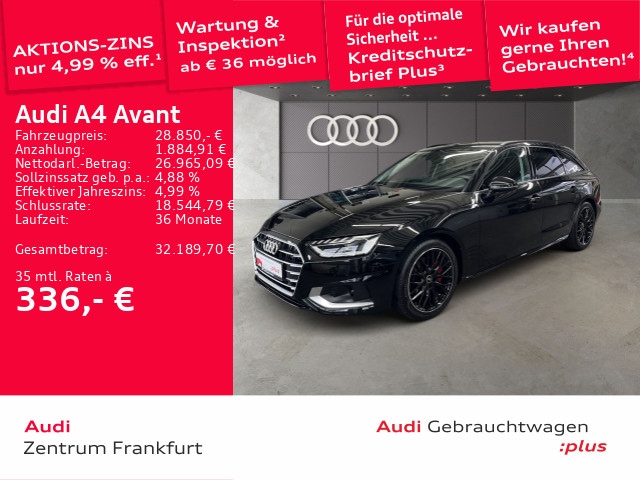 Audi A4 40 TFSI Avant S-Tronic