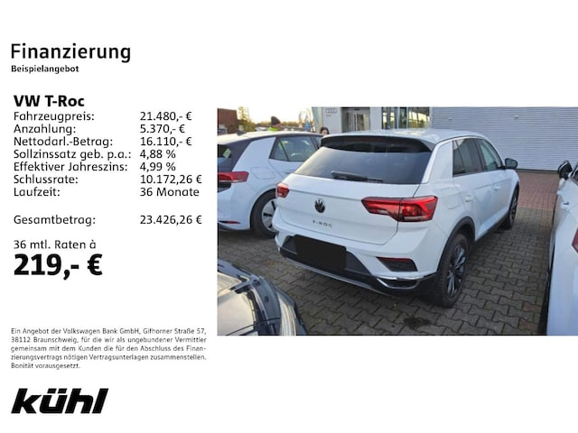 Volkswagen T-Roc 1.5 TSI DSG Sport