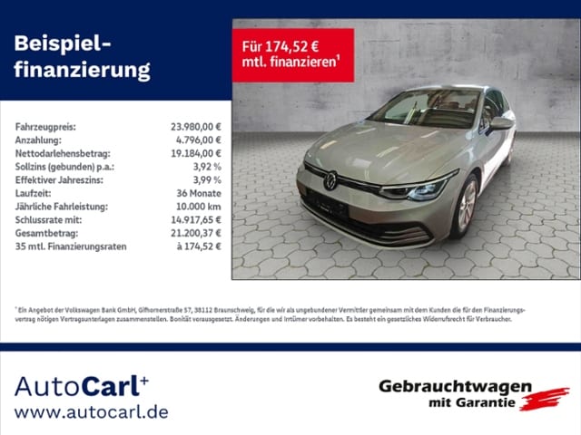 Volkswagen Golf 1.5 TSI Golf VIII